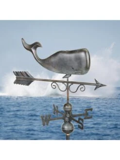 Save The Whales™ Copper Weathervane -Garden Supply Store 8600371 03v