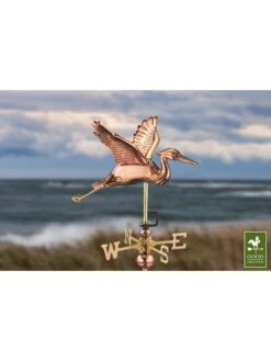Blue Heron Cottage Copper Weathervane -Garden Supply Store 8600375 04v