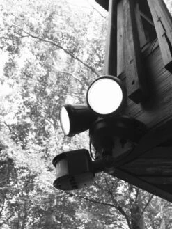 MAXSA®Solar Dual Head LED Motion Activated Light -Garden Supply Store 8605650 01v