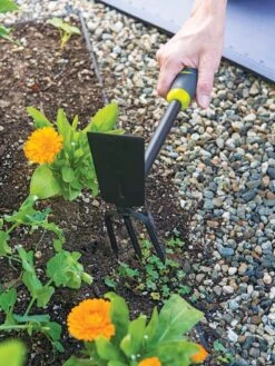 Gardener's 2-in-1 Short Handle Hoe And Cultivator -Garden Supply Store 8608657 19474 tif