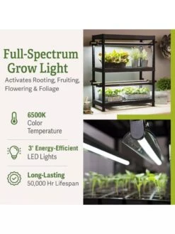 LED Stack-n-Grow Lights - 2-Tier System -Garden Supply Store 8608906 2