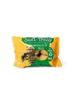 Suet Balls, 4-Pack -Garden Supply Store 8608923 4431 insect and nuts suet balls 4 pack