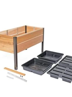 Self-Watering Elevated Planter Box, 2' X 4' -Garden Supply Store 8608959 2281 tif