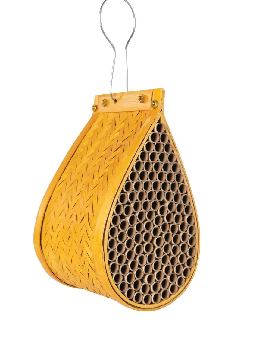 Teardrop Bamboo Mason Bee House 2 Teardrop Bamboo Mason Bee House - Image 2