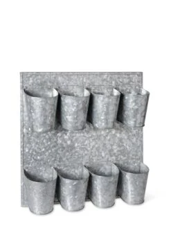 8 Pot Metal Wall Planter -Garden Supply Store 8609089 9665 tif