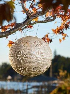 Soji Stella Boho Globe Lantern -Garden Supply Store 8609144 01V
