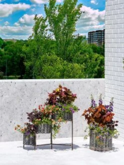 Galvanized Grow Bag Planter 12" -Garden Supply Store 8609180 0344 tif