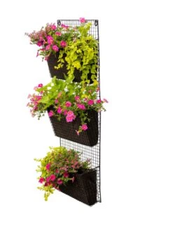 Wire Wall Pockets Vertical Gardens 9 Wire Wall Pockets Vertical Gardens -Garden Supply Store 8609201 0407 tif