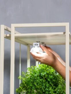 Oslo 2-Tier LED Grow Light Garden, 2 Fixtures -Garden Supply Store 8609220 4133 tif