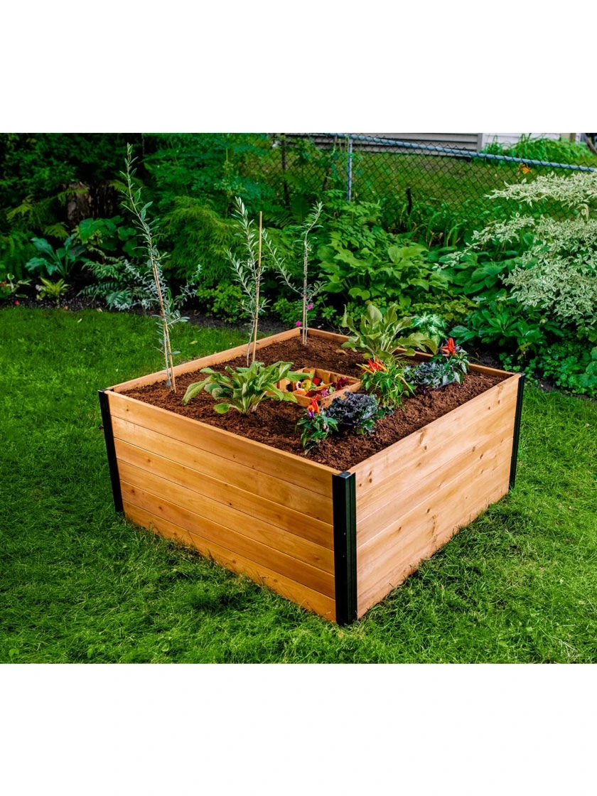 Vita Mezza Keyhole Garden, 4’x4’ 1 Vita Mezza Keyhole Garden, 4’x4’