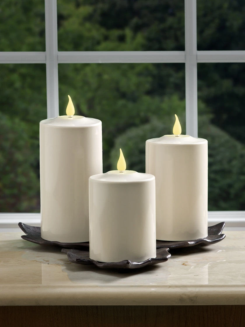 Outdoor LED Pillar Candles 7 Outdoor LED Pillar Candles - Image 7