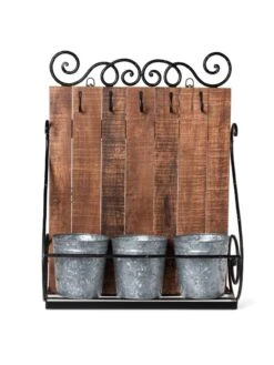 Wall Shelf With Planters -Garden Supply Store 8609515 9310 tif