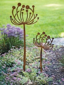 Queen Anne's Lace Garden Stake Set Of 2 6 Queen Anne's Lace Garden Stake Set Of 2 -Garden Supply Store 8610210 0105 tif