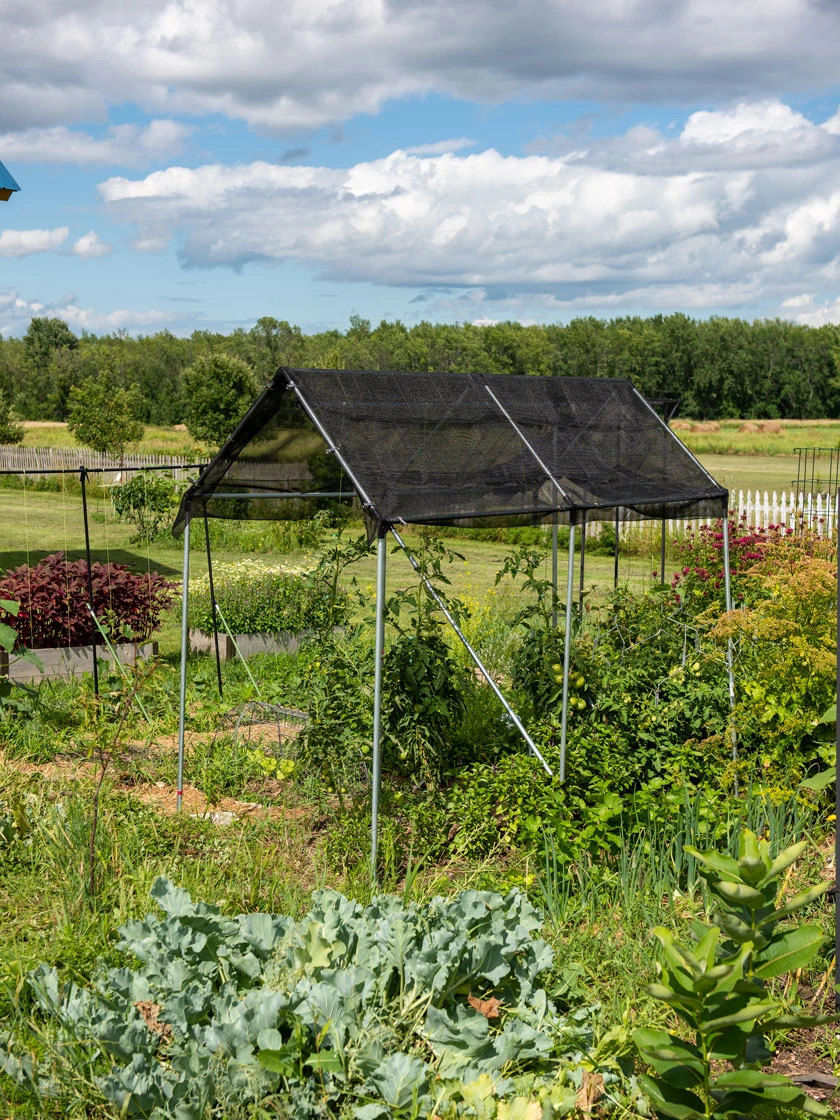 Connector Kit For DIY Peaked Roof Frame For In Ground Garden Bed 4 Connector Kit For DIY Peaked Roof Frame For In Ground Garden Bed - Image 4