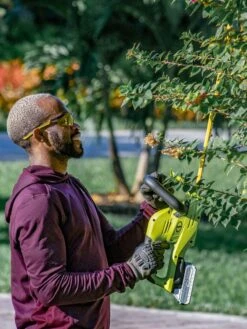 Sun Joe 24V-HT22-LTE 24-Volt ION+ Cordless Hedge Trimmer Kit | 22-Inch | W/ 2.0-Ah Battery And Charger 15 Sun Joe 24V-HT22-LTE 24-Volt ION+ Cordless Hedge Trimmer Kit | 22-Inch | W/ 2.0-Ah Battery And Charger -Garden Supply Store 8610657 06v