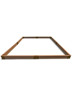 Classic Sienna Composite Raised Bed, 5-1/2" High With 2" Boards 12 Classic Sienna Composite Raised Bed, 5-1/2" High With 2" Boards -Garden Supply Store 8610836 01v