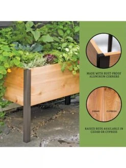 Elevated Planter Box, 2' X 4' -Garden Supply Store 8610894 3