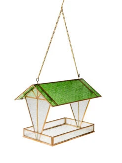 Glass Hut Bird Feeder -Garden Supply Store 8611011 5840