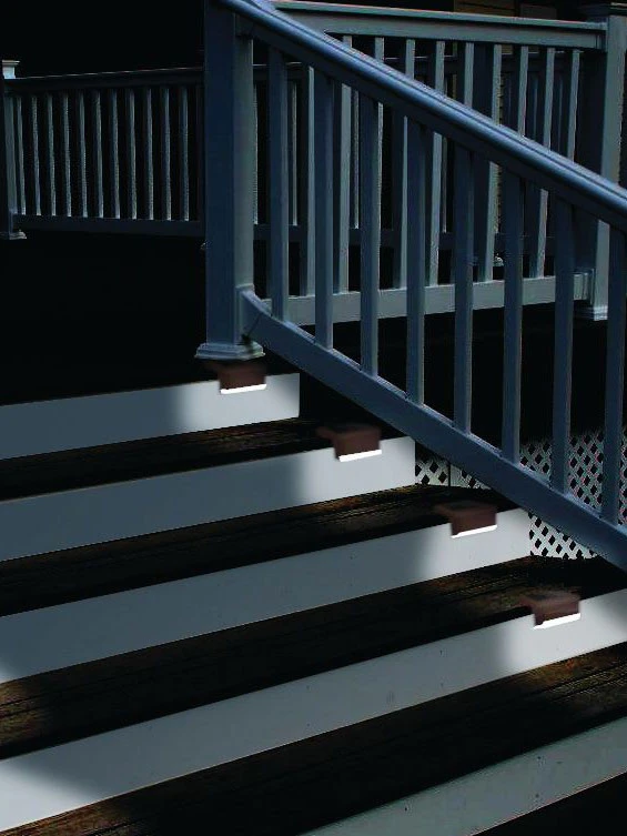 Solar Powered Deck Light, Pack Of 4 2 Solar Powered Deck Light, Pack Of 4 - Image 2