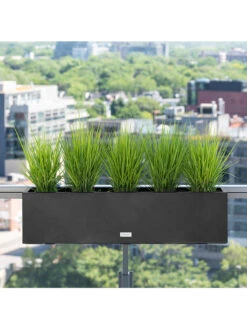 Veradek Metallic Series Railing Planters 25 Veradek Metallic Series Railing Planters -Garden Supply Store 8611610 05v