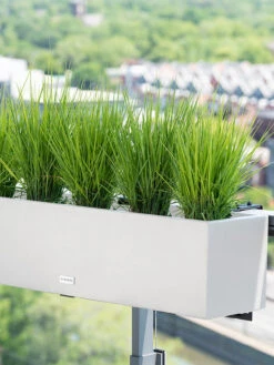 Veradek Metallic Series Railing Planters 24 Veradek Metallic Series Railing Planters -Garden Supply Store 8611610 22v veradek metallic series railing planter