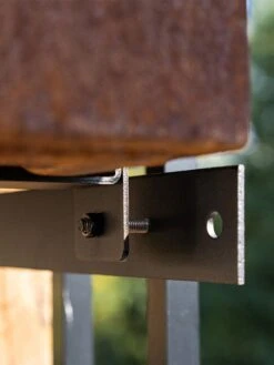 Veradek Metallic Series Corten Steel Railing Planters 10 Veradek Metallic Series Corten Steel Railing Planters -Garden Supply Store 8611611 02v