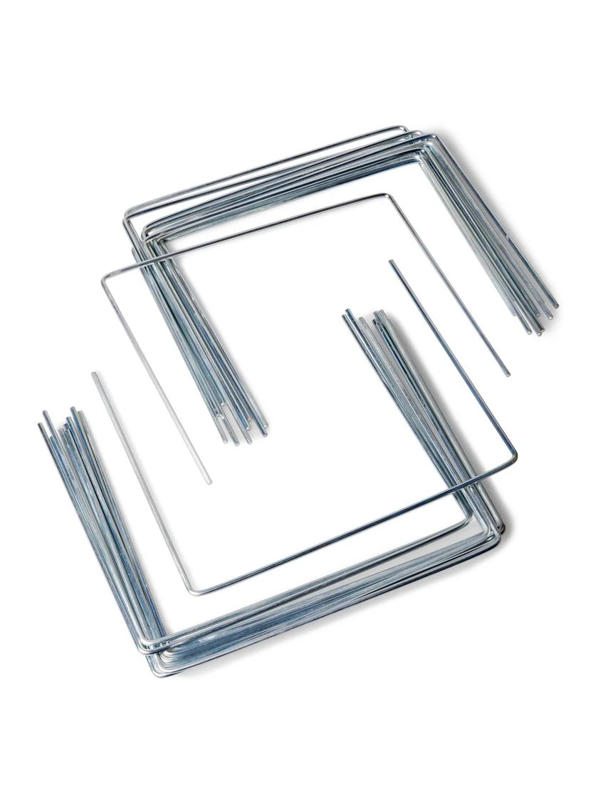 Earth Staples 9.33" Wide X 7.33" High, Set Of 20 2 Earth Staples 9.33" Wide X 7.33" High, Set Of 20 - Image 2