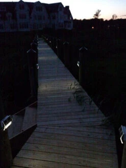 MAXSA® Solar-Powered Metal Deck Light, Set Of 4 10 MAXSA® Solar-Powered Metal Deck Light, Set Of 4 -Garden Supply Store 8611691 ss 02v