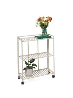 Oslo 2-Tier Plant Stand With Folding Shelves 8 Oslo 2-Tier Plant Stand With Folding Shelves -Garden Supply Store 8611766 4747 tif