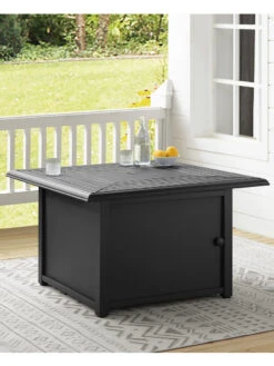 Crosley Dante Metal Fire Table -Garden Supply Store 8611944 03v