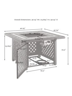 Crosley Tucson Fire Table 15 Crosley Tucson Fire Table -Garden Supply Store 8611947 11v