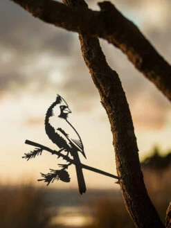 Metalbird Cardinal -Garden Supply Store 8612021 03v