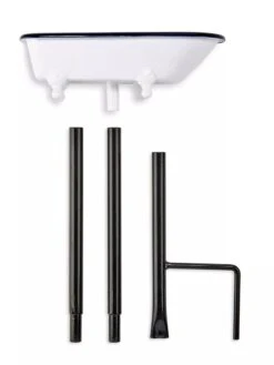 White Enamel Bathtub Birdbath 10 White Enamel Bathtub Birdbath -Garden Supply Store 8612266 05V jpeg