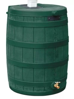 Rain Wizard 40 Gallon Rain Barrel 5 Rain Wizard 40 Gallon Rain Barrel -Garden Supply Store 8612308 02V jpg