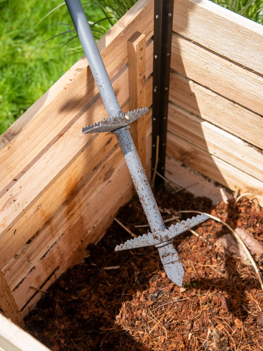 Double-Up Compost Aerator 1 Double-Up Compost Aerator