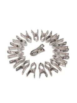 Metal Medium Garden Clips 2.25", Set Of 18 -Garden Supply Store 8612443 0032 metal medium garden clips set of 18