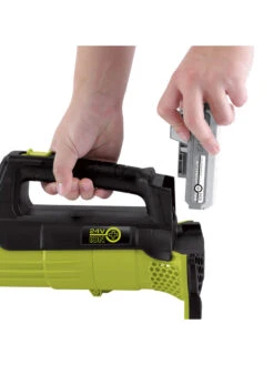 Sun Joe® 24V ION+ 2.0-Ah Cordless Compact Turbine Jet Blower, 100-MPH 350-CFM 13 Sun Joe® 24V ION+ 2.0-Ah Cordless Compact Turbine Jet Blower, 100-MPH 350-CFM -Garden Supply Store 8612516 10v