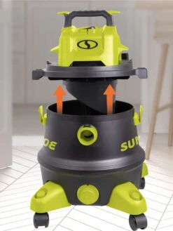 Sun Joe® 8-Gal 1200W 6.5 Pk HP Wet/Dry Shop Vac, HEPA,w/Cleaning Attachments 11 Sun Joe® 8-Gal 1200W 6.5 Pk HP Wet/Dry Shop Vac, HEPA,w/Cleaning Attachments -Garden Supply Store 8612522 07v