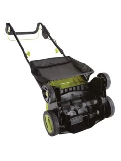 Sun Joe® 48V ION+ Cordless 15-Inch 5-Position Walk-Behind Lawn Dethatcher -Garden Supply Store 8612541 06v