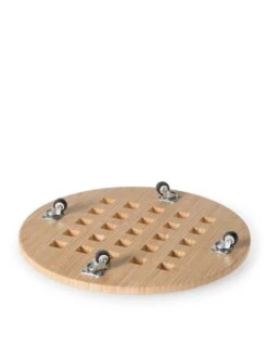 Bamboo Plant Caddy Round, 15.75" -Garden Supply Store 8612716 206 tif