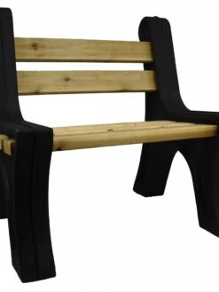 Custom Length Lightweight Indoor Or Outdoor Bench Ends -Garden Supply Store 8612857BK 10V tif