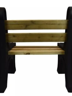 Custom Length Lightweight Indoor Or Outdoor Bench Ends -Garden Supply Store 8612857BK 11V tif