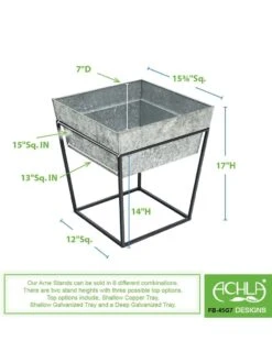 Achla Designs Arne Plant Stand -Garden Supply Store 8612898 04v