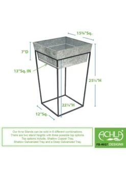 Achla Designs Arne Plant Stand -Garden Supply Store 8612900 01v