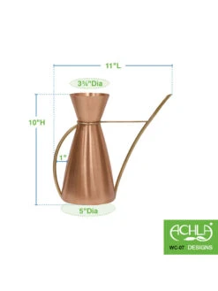 Achla Designs Copper Watering Carafe -Garden Supply Store 8612920 02v