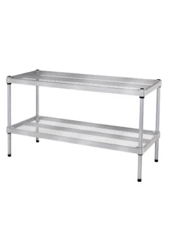 MeshWorks © Stacking Plant Shelves 17 MeshWorks © Stacking Plant Shelves -Garden Supply Store 8613018 13v meshworks stacking plant shelves silver