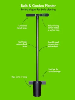 Yard Butler® Long Handled Bulb Planter 5 Yard Butler® Long Handled Bulb Planter -Garden Supply Store 8613157 03v