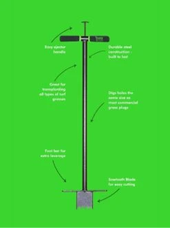 Yard Butler® Sod Plugger 7 Yard Butler® Sod Plugger -Garden Supply Store 8613169 02v