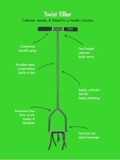 Yard Butler® Twist Tiller 5 Yard Butler® Twist Tiller -Garden Supply Store 8613177 02v