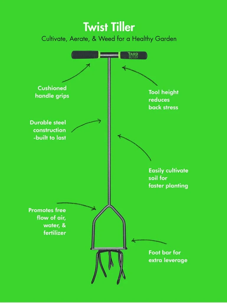 Yard Butler® Twist Tiller 3 Yard Butler® Twist Tiller - Image 3